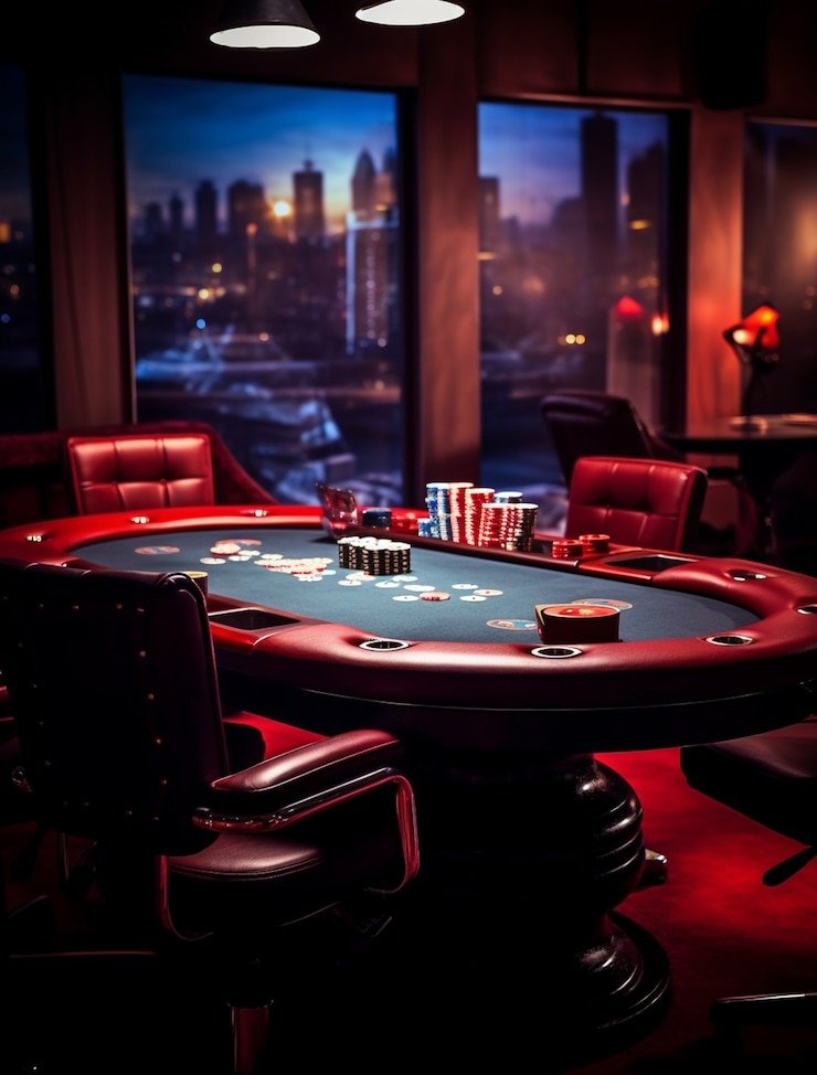 Dealer VIP Roulette mpo212 dalam studio produksi dengan pencahayaan profesional